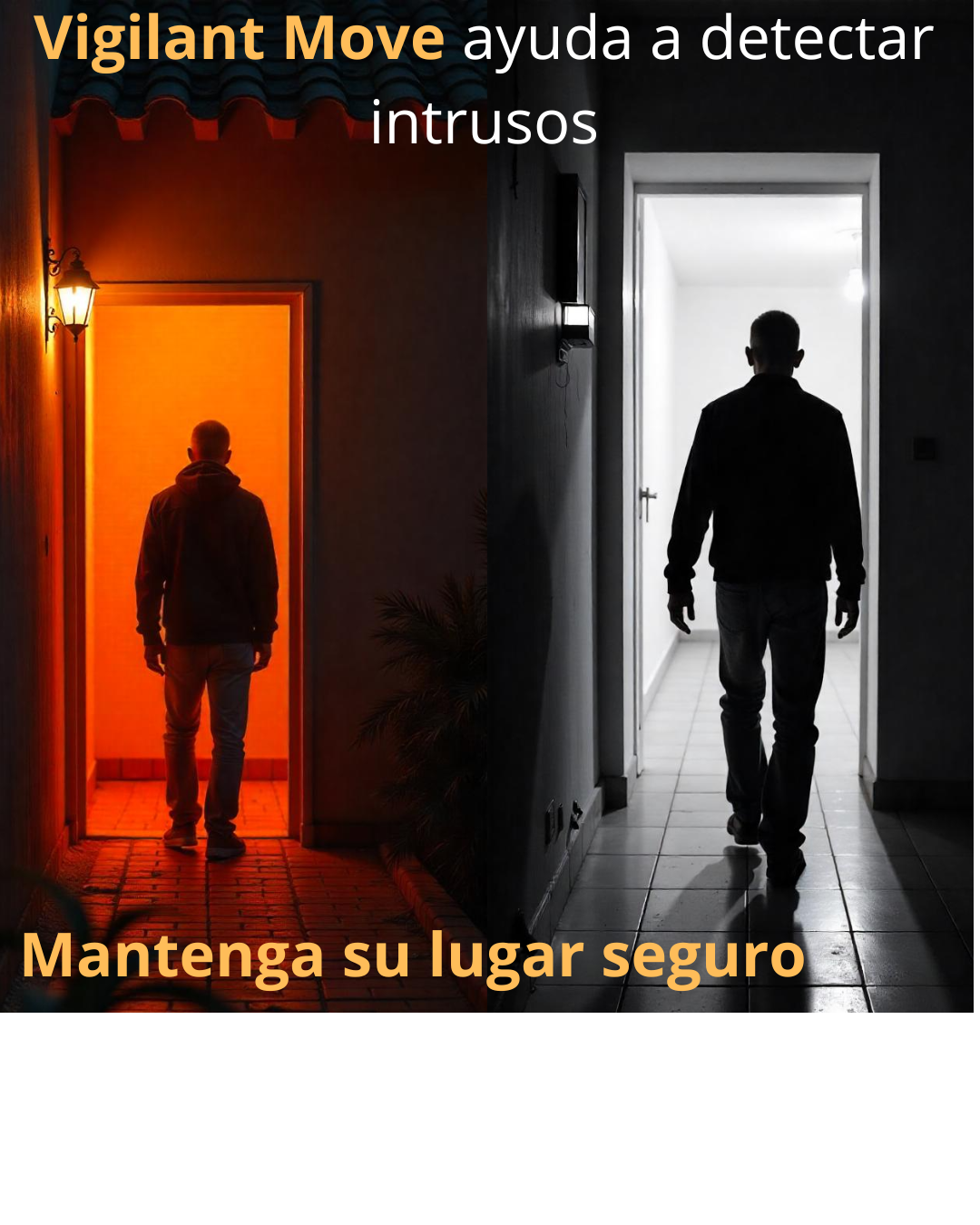 VigilantMove™ Alarma por sensor de Movimiento